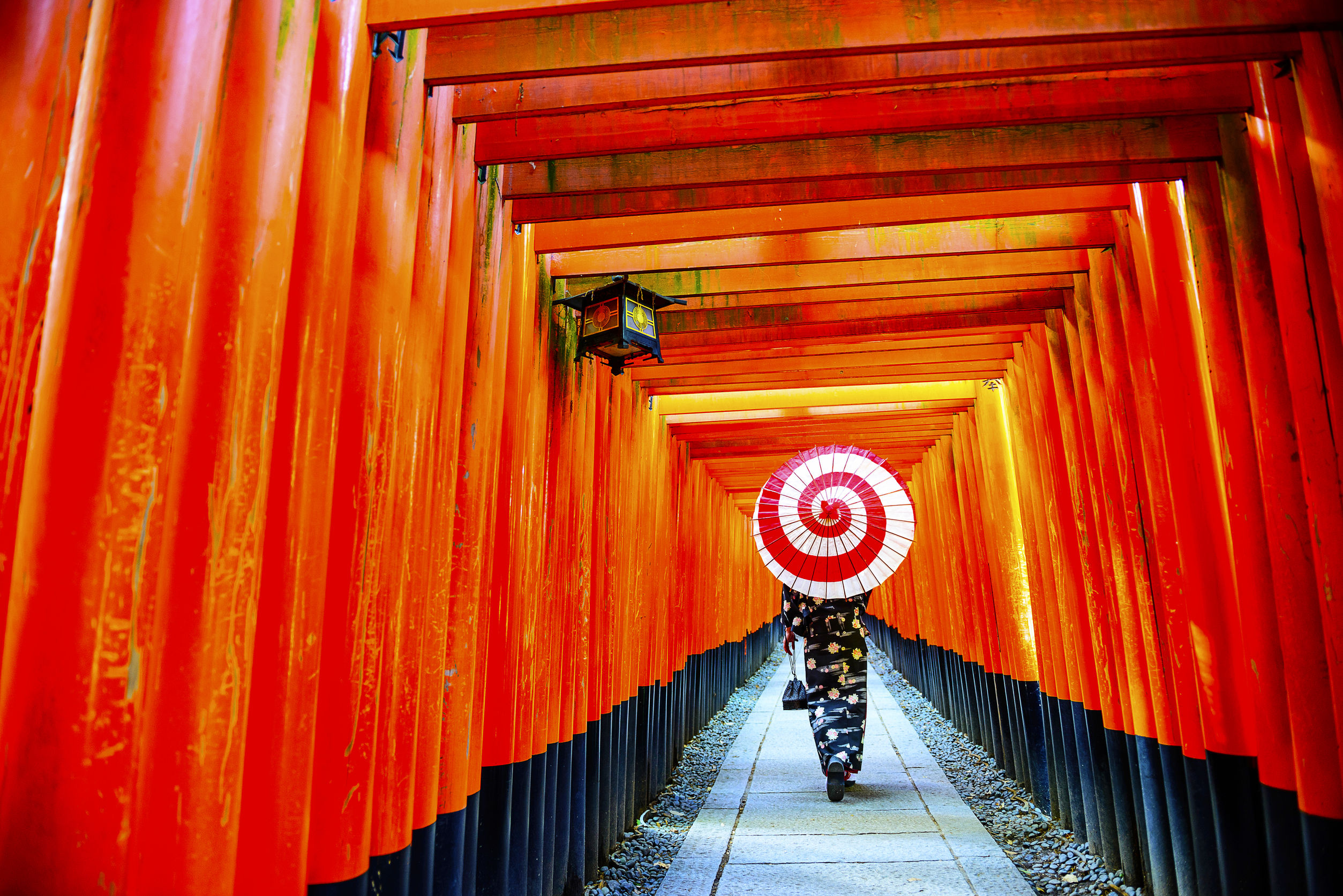 Visit Fushimi Inari, one of the most famous shrine in Kyoto