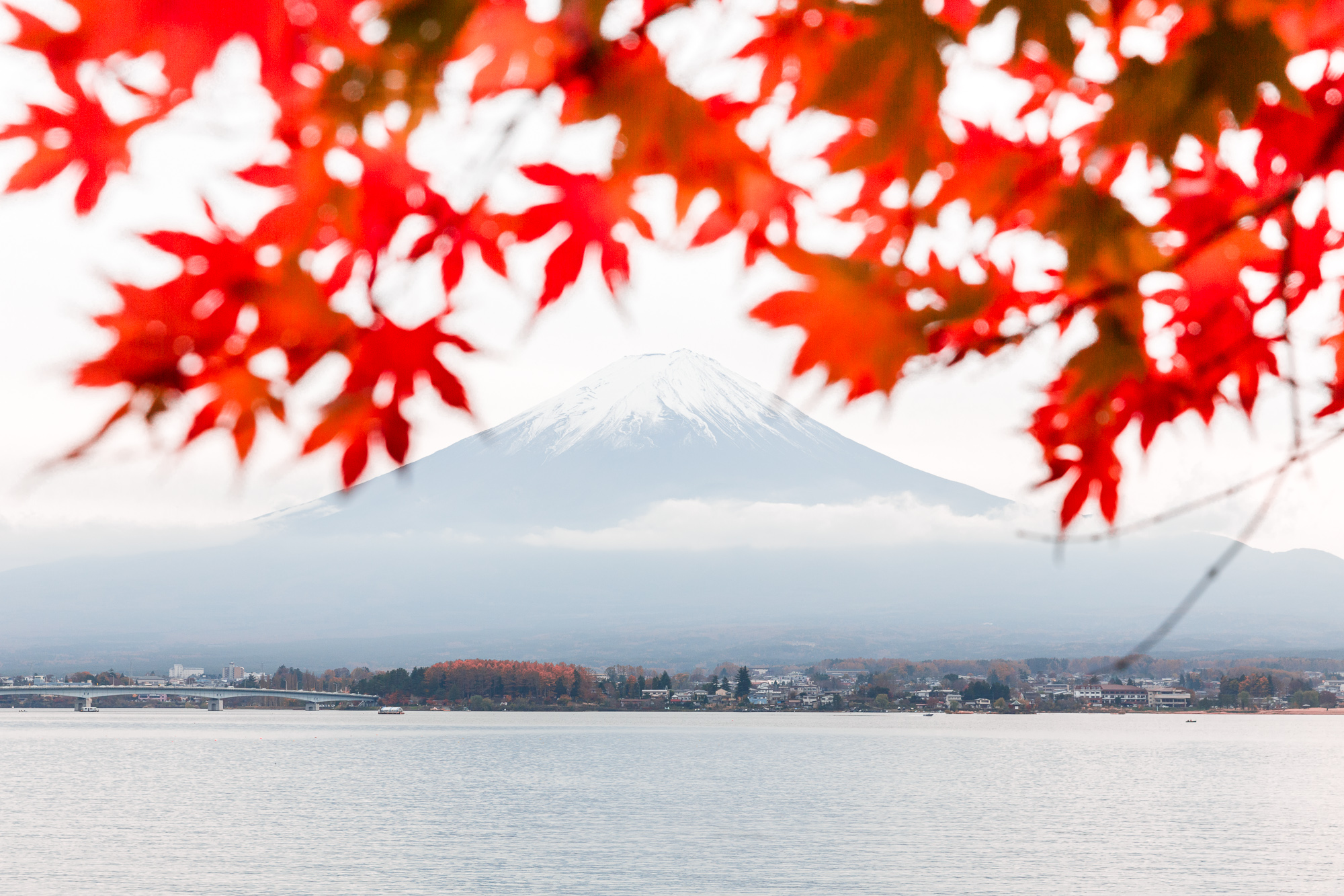 Mount Fuji from Lake Kawaguchiko