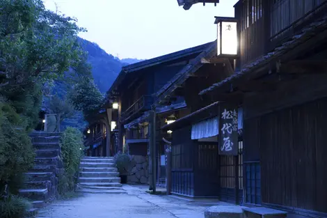 The city of Tsumago-juku
