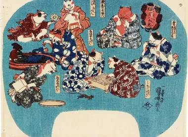 Peints sur une toile ou un éventail, gravés ou illustrées, les 12000 œuvres du musée Ota témoignent de la vie quotidienne à l'époque d'Edo.