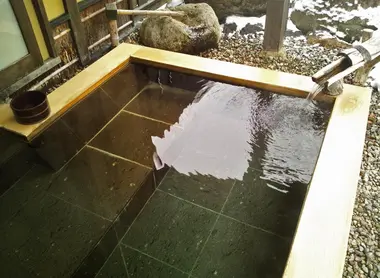 Baño del Onsen Fukuji
