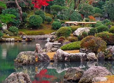 Jardín tradicional de Tenryuji.