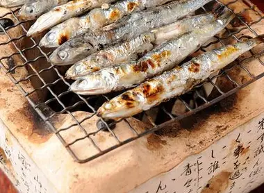 Grilled sardines Hiroshima