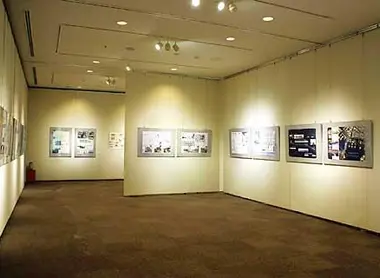 Esposizione nel museo della Vita Quotidiana di Osaka.