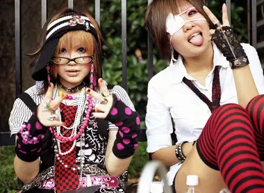 The trendy Harajuku is the birthplace of the most unlikely fashion trends.