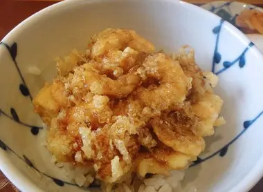 Tempura of Hiraishi restaurant.