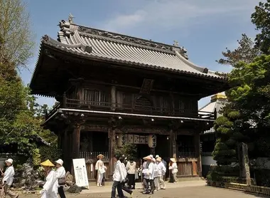 Naruto contains the first two of the 88 temples of the famous temples of Shikoku pilgrimage.