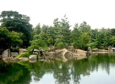 Le jardin Tokugawa-en, à Nagoya