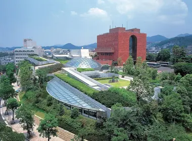 Museum of the atomic bomb in Nagasaki