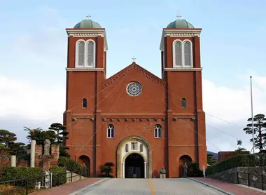 La catedral de Urakami al norte de Nagasaki. 