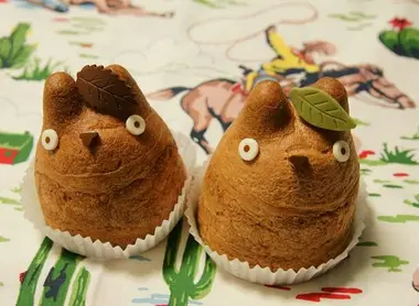 totoro choux buns