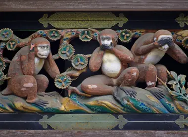 Les Trois singes du Nikko Toshogu