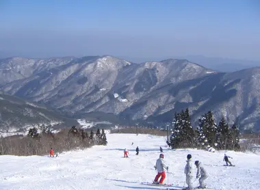 En Akiota (Hiroshima) se puede esquiar en invierno.