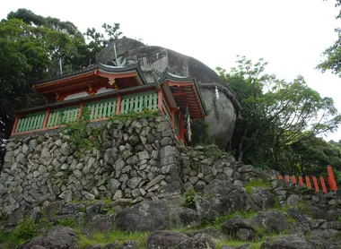 The gods' stone of Kamikura Jinja