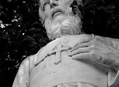 Statue du jésuite français Bernard Petitjean