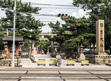 Entrée du sanctuaire Sumiyoshi Taisha