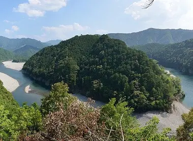 Vue sur le village de Kizuro