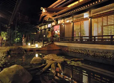 Onsen de Kinosaki la nuit