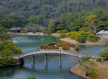 Le jardin Ritsurin à Takamatsu
