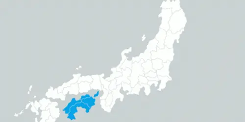 Pass Shikoku map