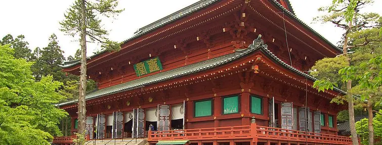 Le temple Rinno-ji, premier édifice du complexe de Nikko.