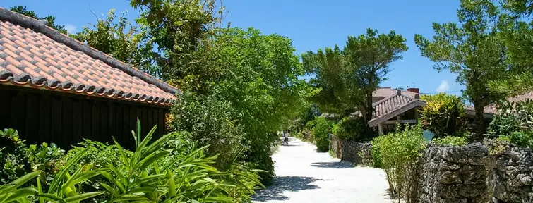 The villages of Taketomi Island